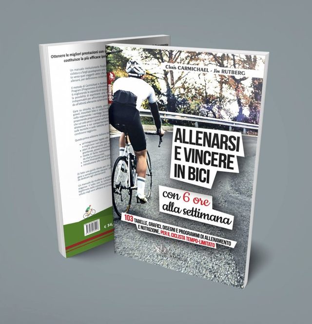 Cover of the Italian edition of The Time-Crunched Cyclist by Carmichael and Rutberg, translated by Giuseppe Gambarini